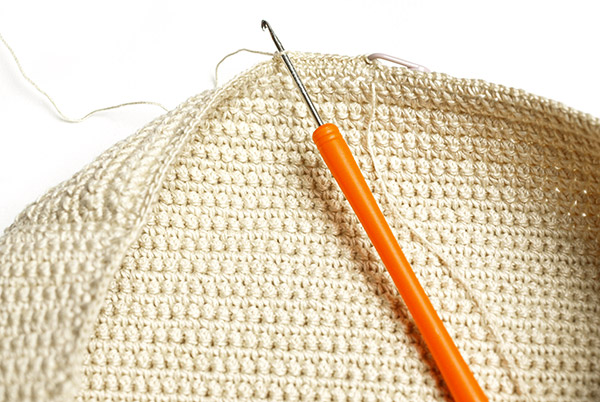 Rucksack stricken - Schritt 4