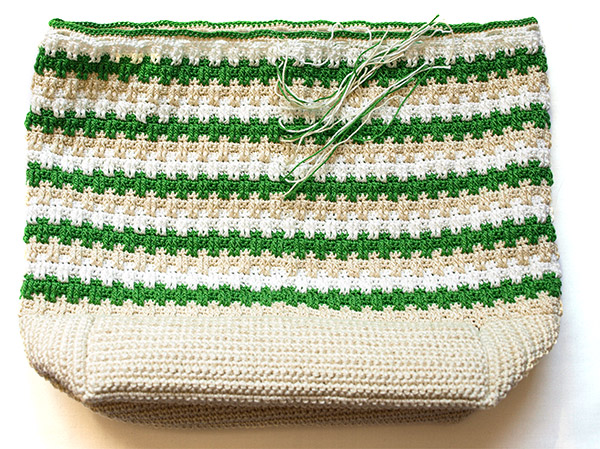 Rucksack stricken - Schritt 8