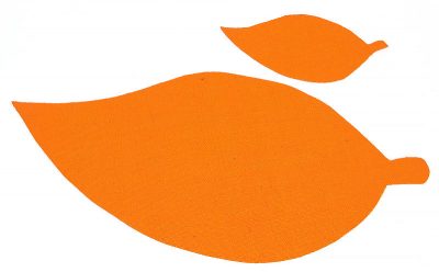 Rupfentischsets mit Glasuntersetzer - Schritt 4