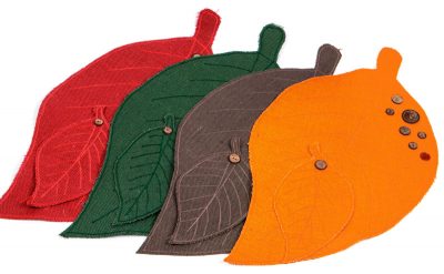 Rupfentischsets mit Glasuntersetzer - Schritt 8