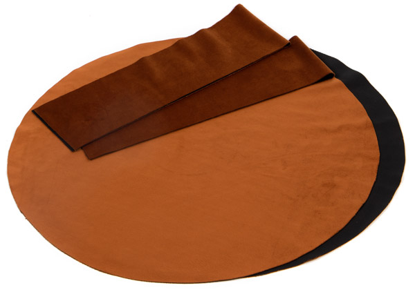 Samtkissen nähen - Schritt 1