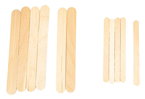 Schneemänner und Schneeflocken basteln - Schritt 1 Schneemänner und Schneeflocken basteln - Schritt 1