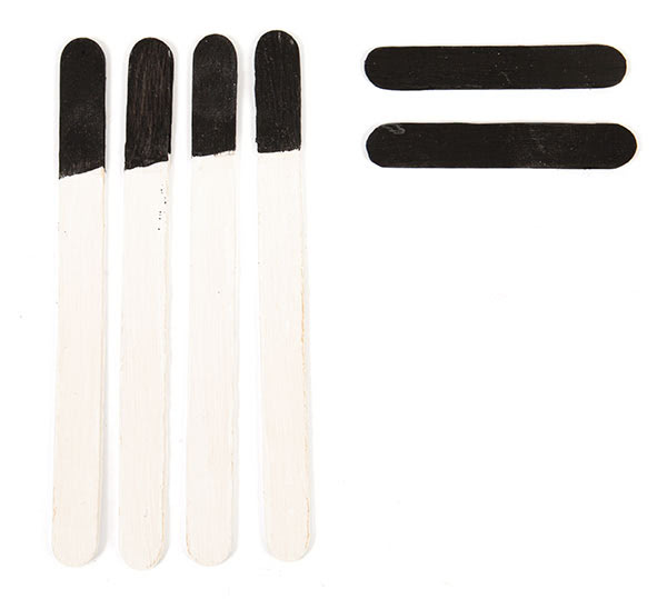 Schneemänner und Schneeflocken basteln - Schritt 6 Schneemänner und Schneeflocken basteln - Schritt 6