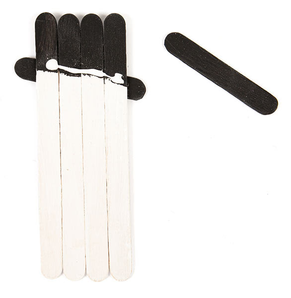 Schneemänner und Schneeflocken basteln - Schritt 7 Schneemänner und Schneeflocken basteln - Schritt 7