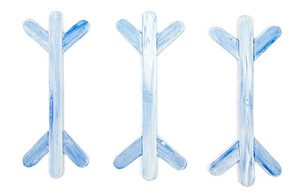 Schneemänner und Schneeflocken basteln - Schritt 15 Schneemänner und Schneeflocken basteln - Schritt 15