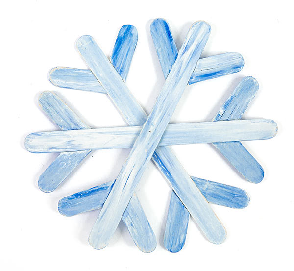 Schneemänner und Schneeflocken basteln - Schritt 16 Schneemänner und Schneeflocken basteln - Schritt 16