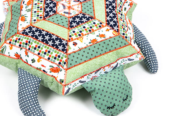 Sitzkissen Schildkröte nähen - Schritt 7