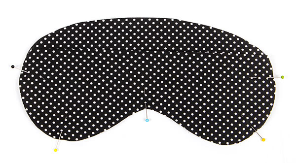 Schlafmaske nähen - Schritt 4