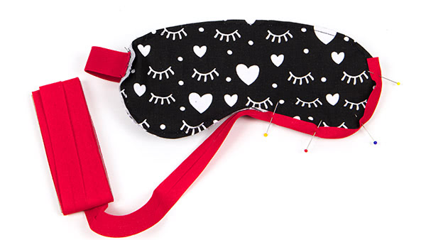 Schlafmaske nähen - Schritt 7