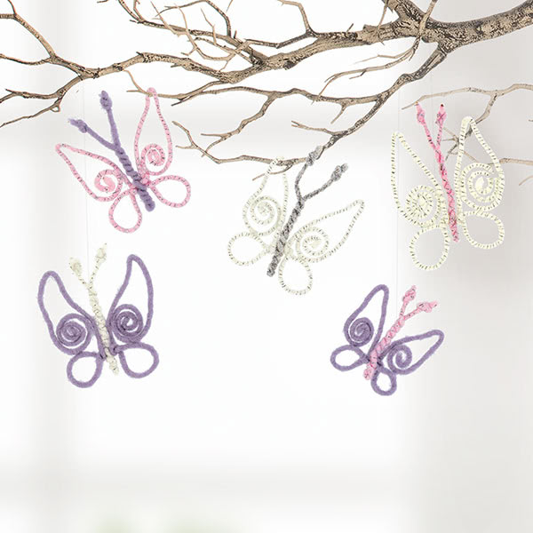 schmetterlinge-wolldraht-schmuckbild