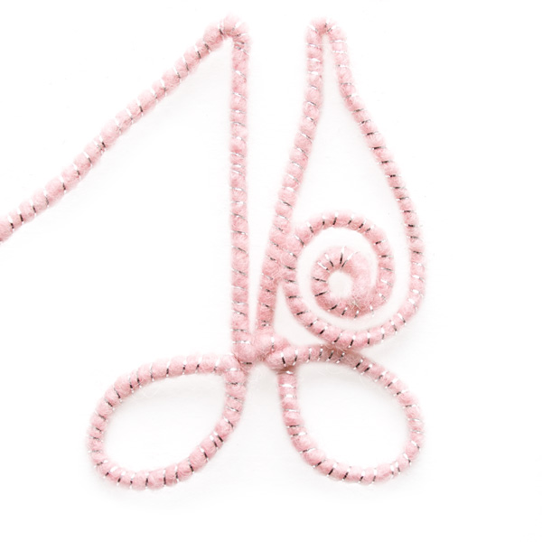 Schmetterlinge aus Wolldraht basteln - Schritt 4 Schmetterlinge aus Wolldraht basteln - Schritt 4