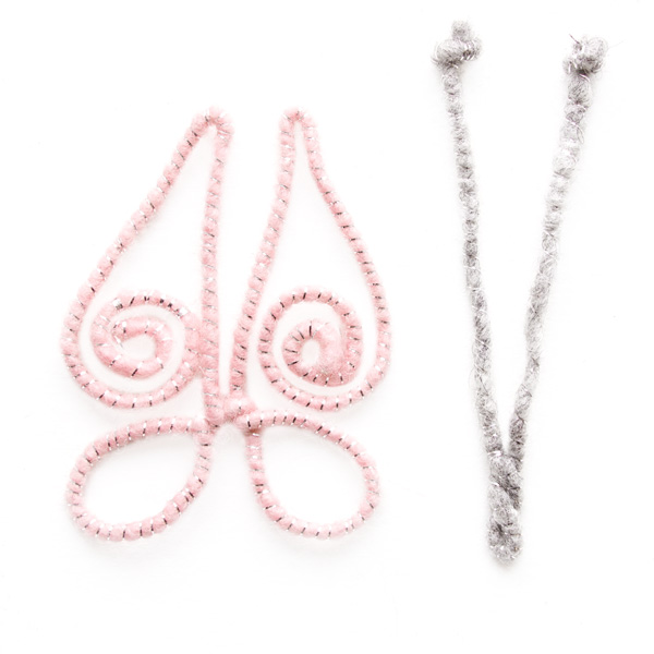 Schmetterlinge aus Wolldraht basteln - Schritt 5 Schmetterlinge aus Wolldraht basteln - Schritt 5