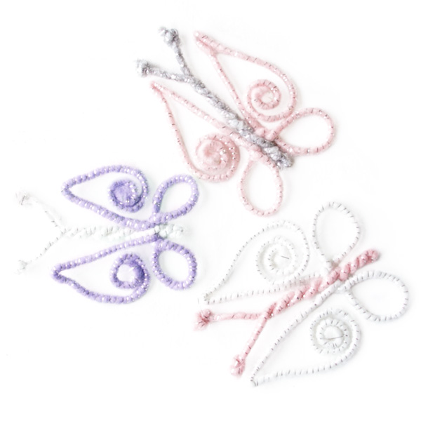 Schmetterlinge aus Wolldraht basteln - Schritt 8 Schmetterlinge aus Wolldraht basteln - Schritt 8