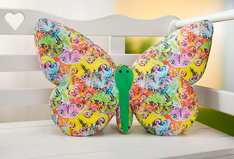 schmetterlingskissen