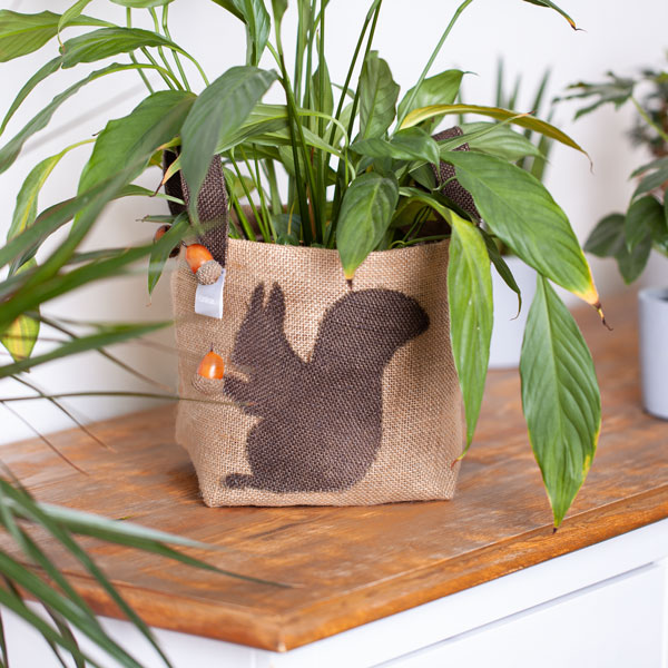 Herbstlichen Blumentopf nähen