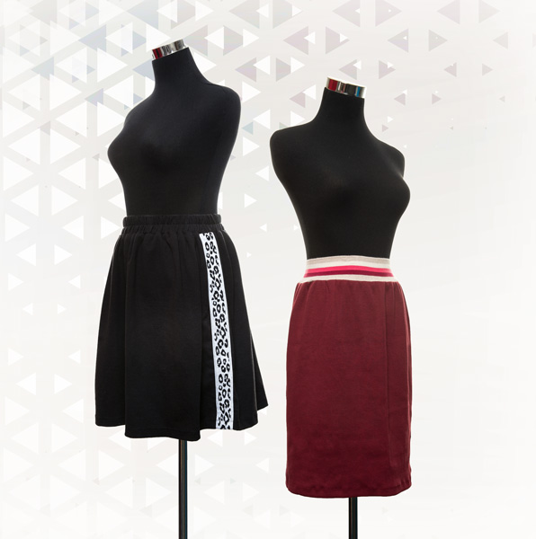 Rock aus Büdchen nähen