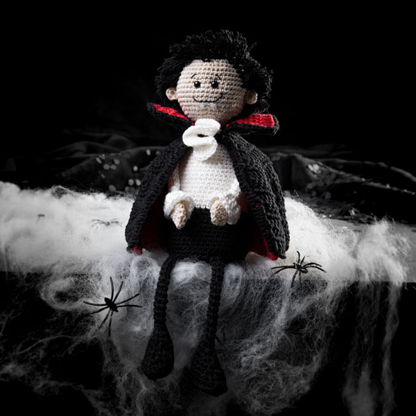 Vampir-Amigurumi häkeln