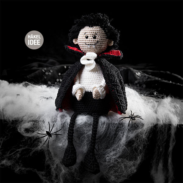 Vampir-Amigurumi häkel Vampir-Amigurumi häkeln