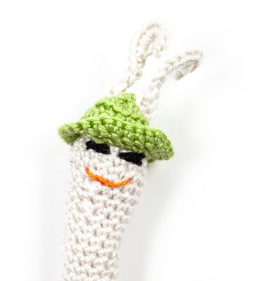 Schlüsselanhänger mit Amigurumi-Schnecke häkeln - Schritt 6 Schlüsselanhänger mit Amigurumi-Schnecke häkeln - Schritt 6