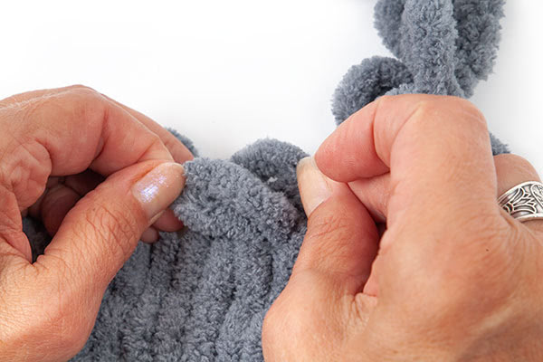 Grundanleitung - Arbeiten mit Schlaufengarn - Schritt 10.1 Grundanleitung - Arbeiten mit Schlaufengarn - Schritt 10.1