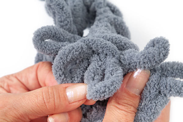 Grundanleitung - Arbeiten mit Schlaufengarn - Schritt 7.1 Grundanleitung - Arbeiten mit Schlaufengarn - Schritt 7.1