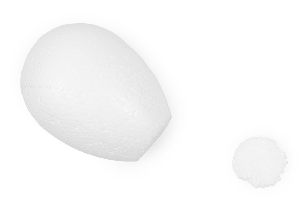 Bienen und Marienkäfer basteln - Schritt 1