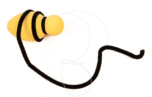 Bienen und Marienkäfer basteln - Schritt 16