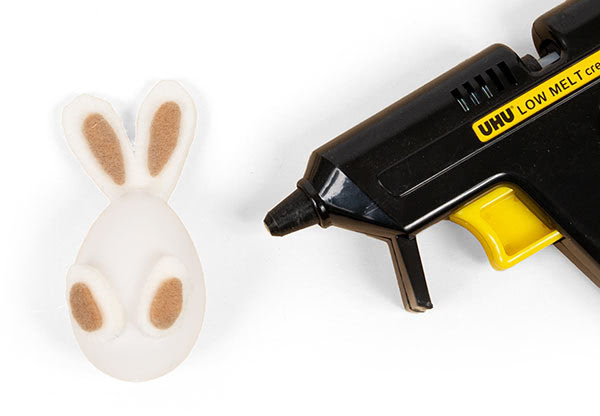 Osterhasen basteln - Schritt 3