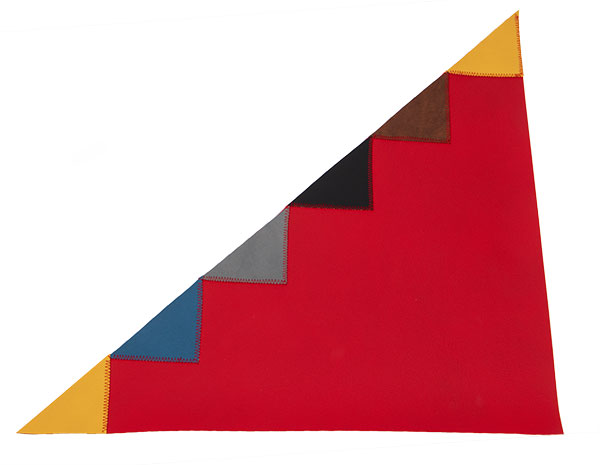 Patchworkttasche aus Leder nähen - Schritt 4 Patchworkttasche aus Leder nähen - Schritt 4