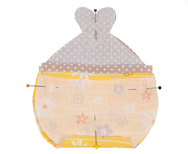 Osterdeko nähen - Hasen und Küken - Schritt 5