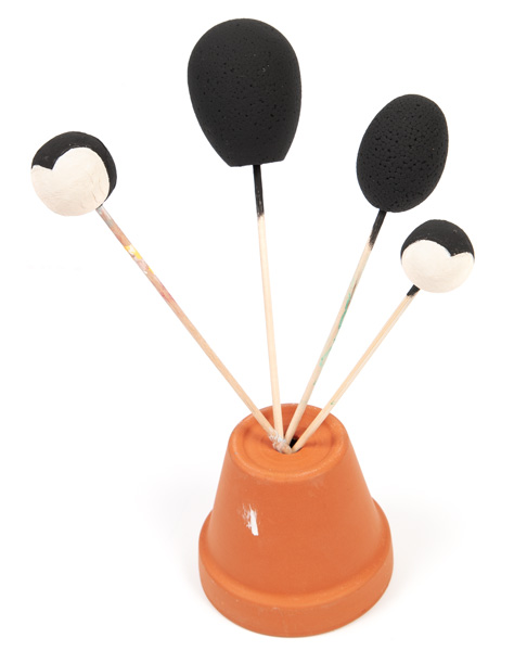 Bienen und Marienkäfer basteln - Schritt 5