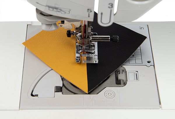 Patchworkttasche aus Leder nähen - Schritt 5 Patchworkttasche aus Leder nähen - Schritt 5