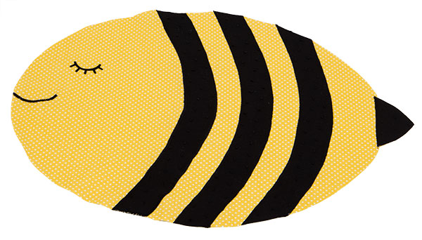 Bienenkissen nähen - Schritt 5