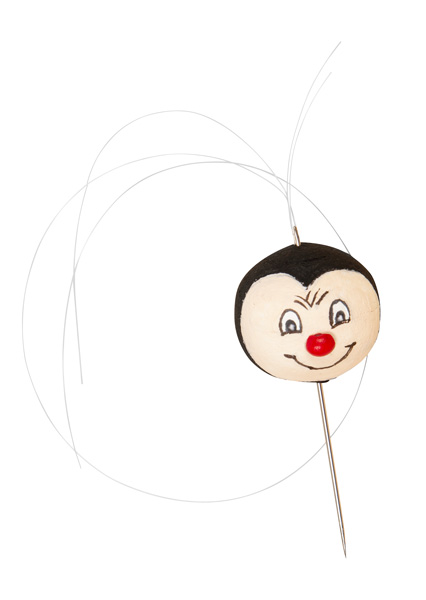 Bienen und Marienkäfer basteln - Schritt 7