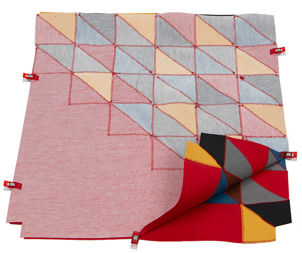 Patchworkttasche aus Leder nähen - Schritt 8 Patchworkttasche aus Leder nähen - Schritt 8