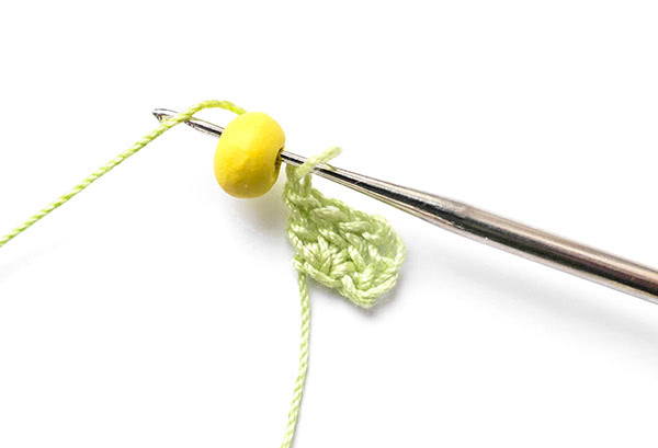 Kette häkeln - Schritt 2