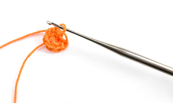 Kette häkeln - Schritt 5