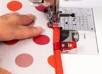 Schüsselnest - Schrägband feststeppen