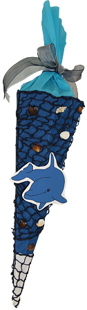 Schultüte Delphin