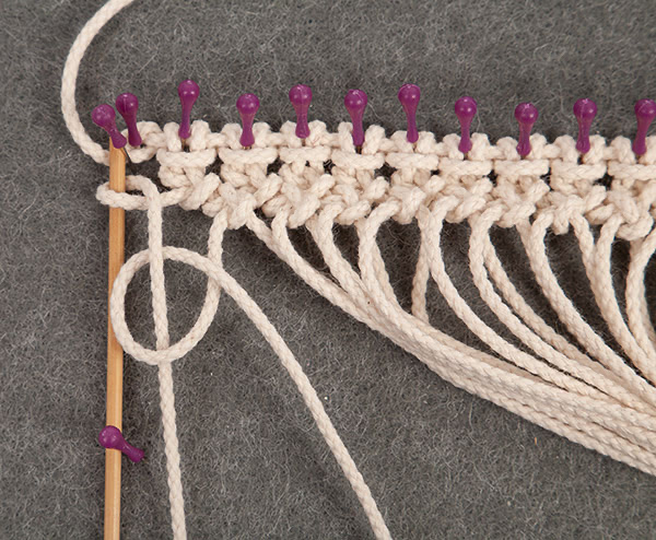 Segelboot mit Makramee-Segel basteln - Schritt 15