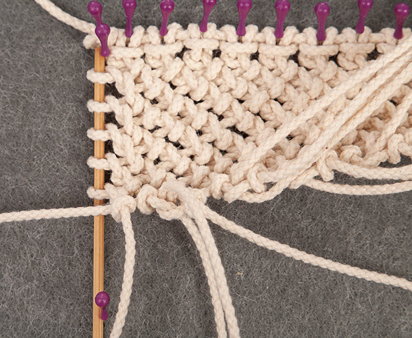 Segelboot mit Makramee-Segel basteln - Schritt 18