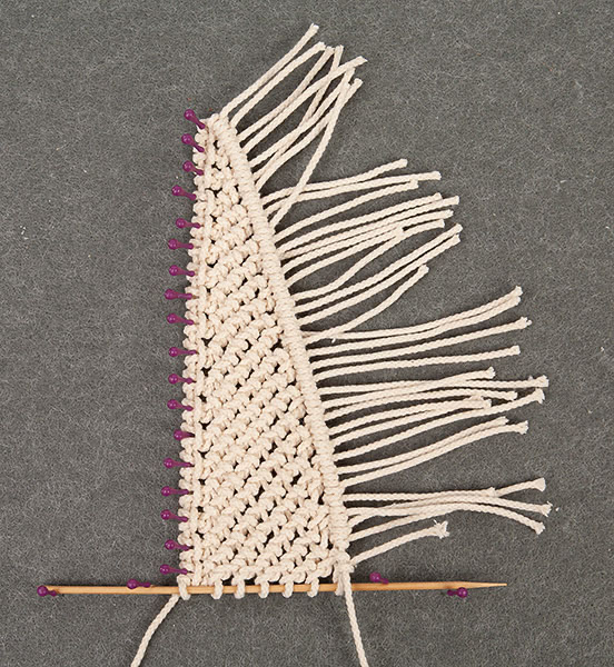 Segelboot mit Makramee-Segel basteln - Schritt 24