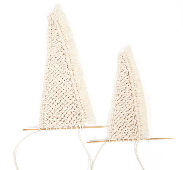 Segelboot mit Makramee-Segel basteln - Schritt 27