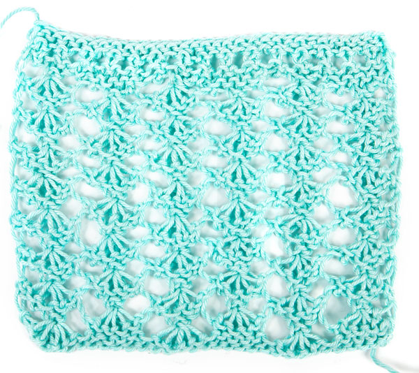 Seifensäckchen stricken - Schritt 1