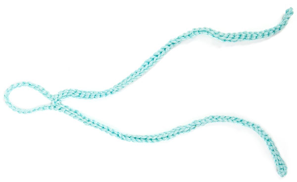 Seifensäckchen stricken - Schritt 2