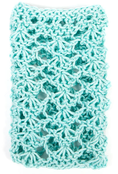 Seifensäckchen stricken - Schritt 3