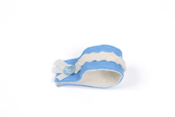 Serviettenringe aus Filz nähen - Schritt 6