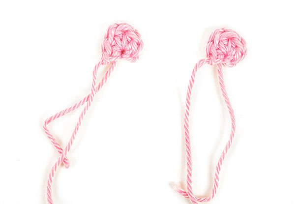 Figuren für Silvester häkeln - Schritt 4 Figuren für Silvester häkeln - Schritt 4