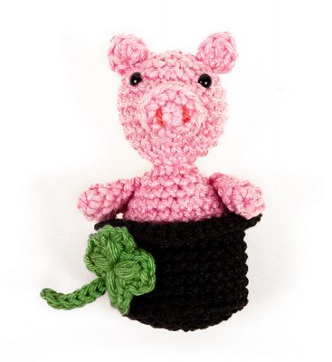 Figuren für Silvester häkeln - Schritt 8