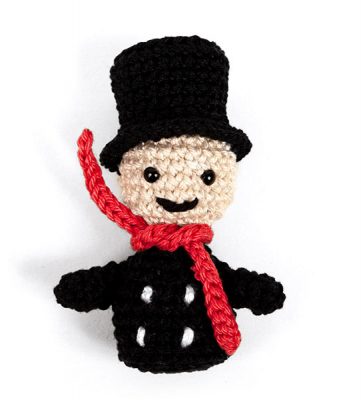 Figuren für Silvester häkeln - Schritt 13